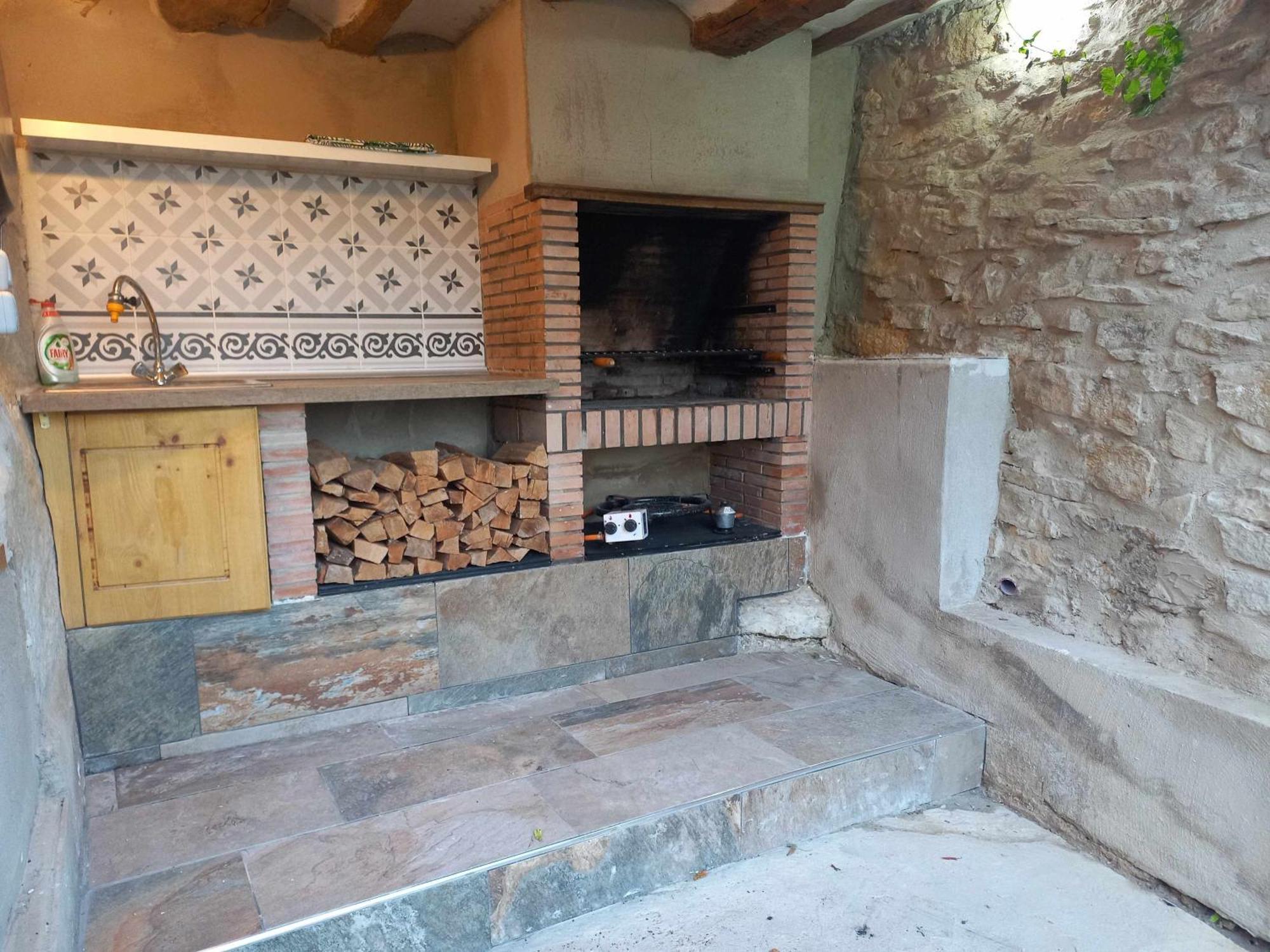 Casa Albaitar Con Piscina Y Sala De Juegos Azcona Kültér fotó